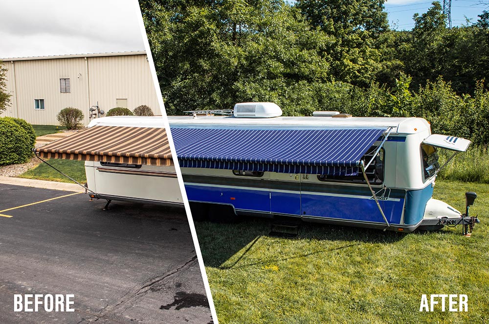 Learn how to DIY an RV awning.